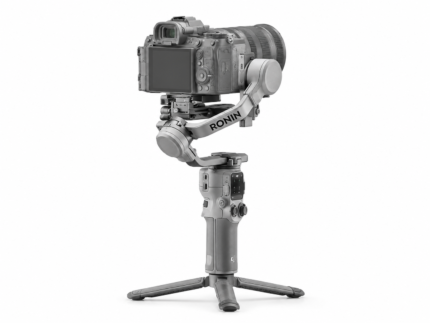DJI RS 4 Mini Professional 3-Axis Camera Gimbal Stabilizer | Automated Axis Locks, Compact Design for Mirrorless Cameras | Includes Tripod & Quick Release Plate