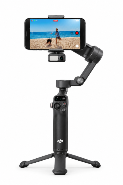 DJI Osmo Mobile 7P Smartphone Gimbal Stabilizer | 3-Axis, Built-in Extension Rod & Tripod, Native Tracking Module, 10-Hour Battery